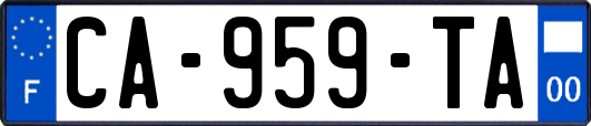 CA-959-TA