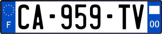 CA-959-TV