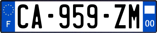 CA-959-ZM