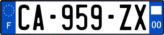 CA-959-ZX