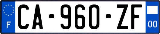 CA-960-ZF