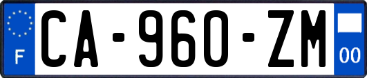 CA-960-ZM