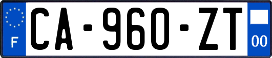 CA-960-ZT