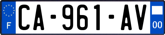 CA-961-AV