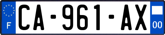 CA-961-AX