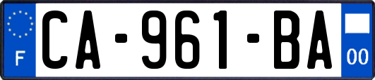 CA-961-BA