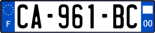 CA-961-BC