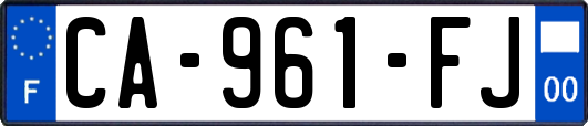 CA-961-FJ