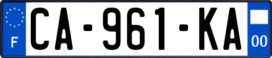 CA-961-KA