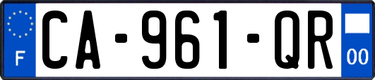 CA-961-QR