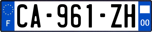 CA-961-ZH