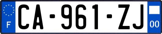 CA-961-ZJ