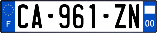 CA-961-ZN