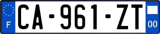 CA-961-ZT