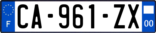 CA-961-ZX