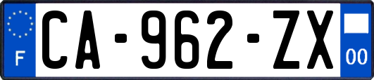 CA-962-ZX