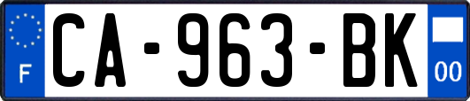 CA-963-BK