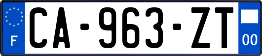 CA-963-ZT