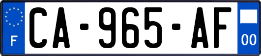 CA-965-AF