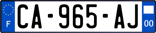 CA-965-AJ