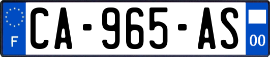 CA-965-AS