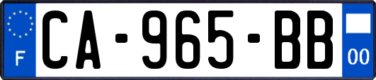 CA-965-BB