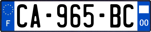 CA-965-BC