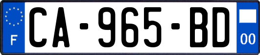 CA-965-BD