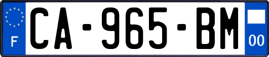 CA-965-BM