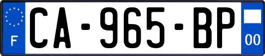 CA-965-BP