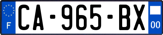 CA-965-BX