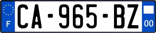 CA-965-BZ