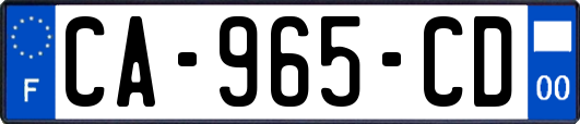 CA-965-CD
