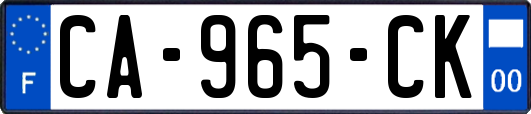 CA-965-CK
