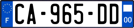 CA-965-DD
