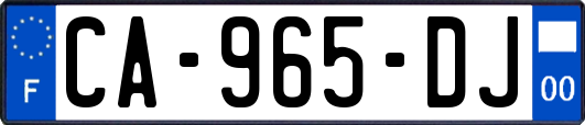 CA-965-DJ