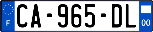 CA-965-DL