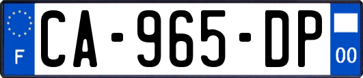 CA-965-DP