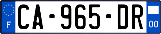 CA-965-DR