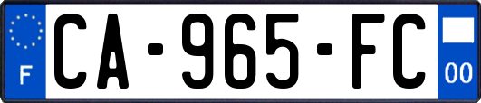 CA-965-FC