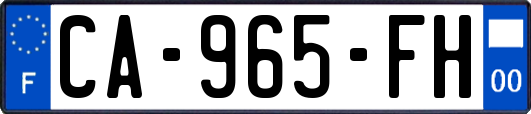 CA-965-FH