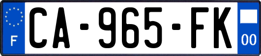 CA-965-FK