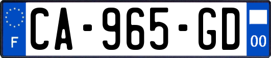 CA-965-GD