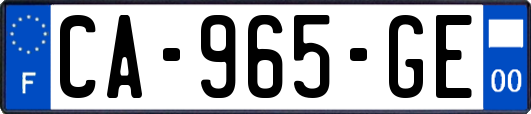 CA-965-GE