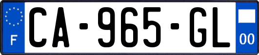 CA-965-GL