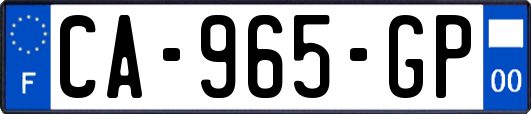 CA-965-GP