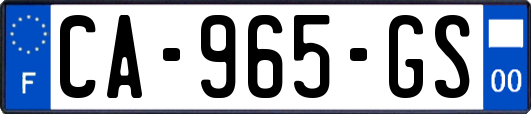CA-965-GS