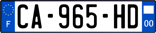 CA-965-HD