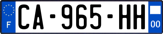 CA-965-HH