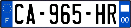 CA-965-HR
